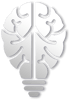 Innovation brain lightbulb