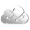 tech echosystem cloud icon