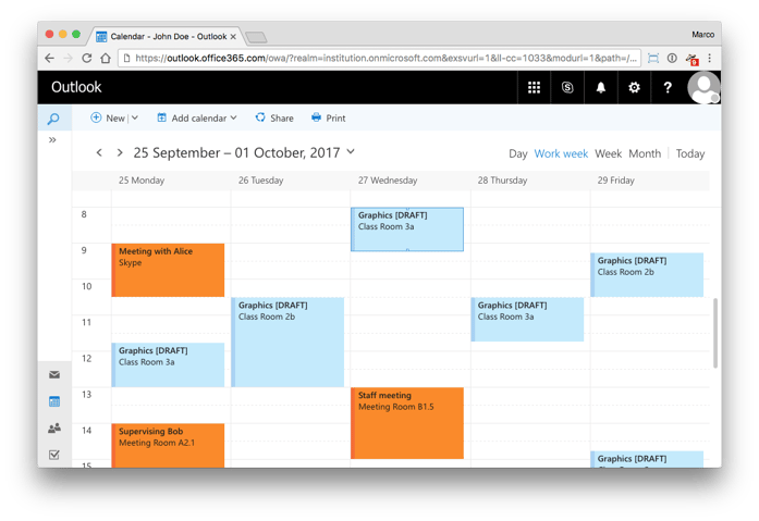 untis-office-365-draft